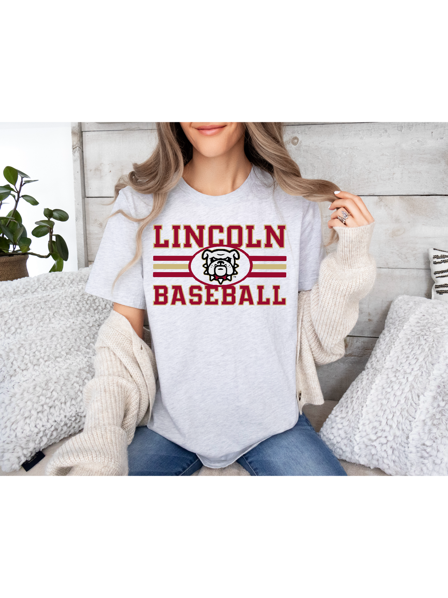 Lincoln baseball - tshirt